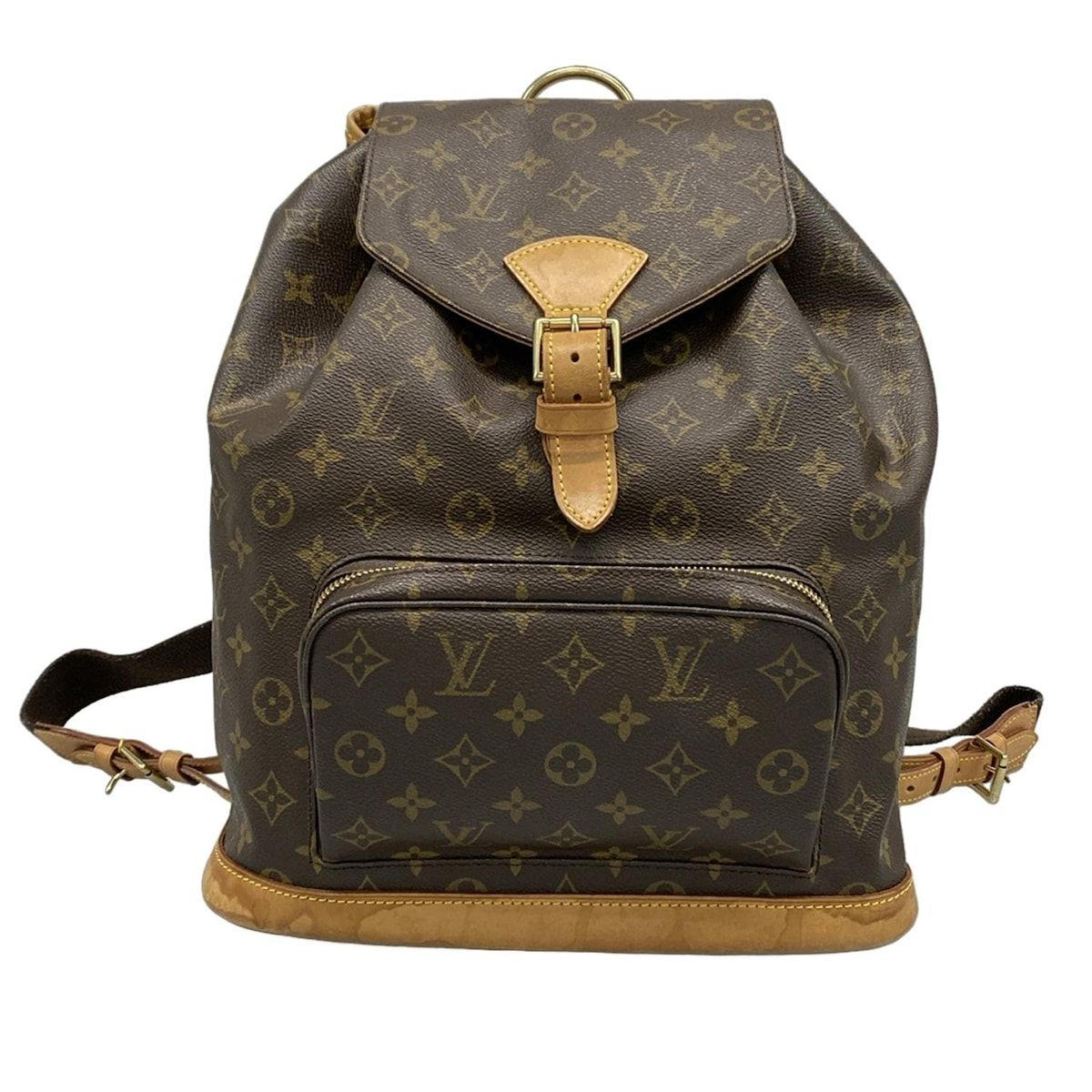 LOUIS VUITTON ルイヴィトン リュックサック モノグラム モンスリGM M51135 -