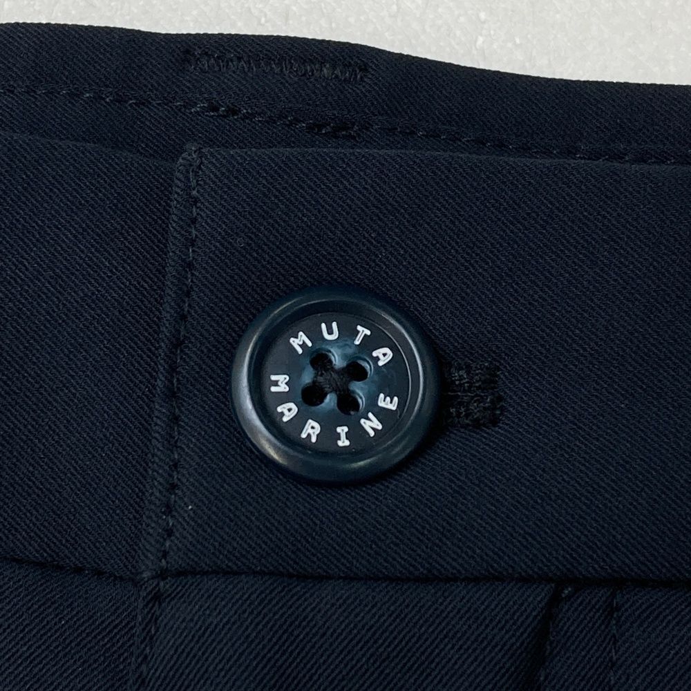 ムータマリン mutaMARINE パンツ ゴルフウエア ネイビー メンズ 5 サイズ：5 MUTA MARINE ムータマリン 2025年モデル ハーフパンツ