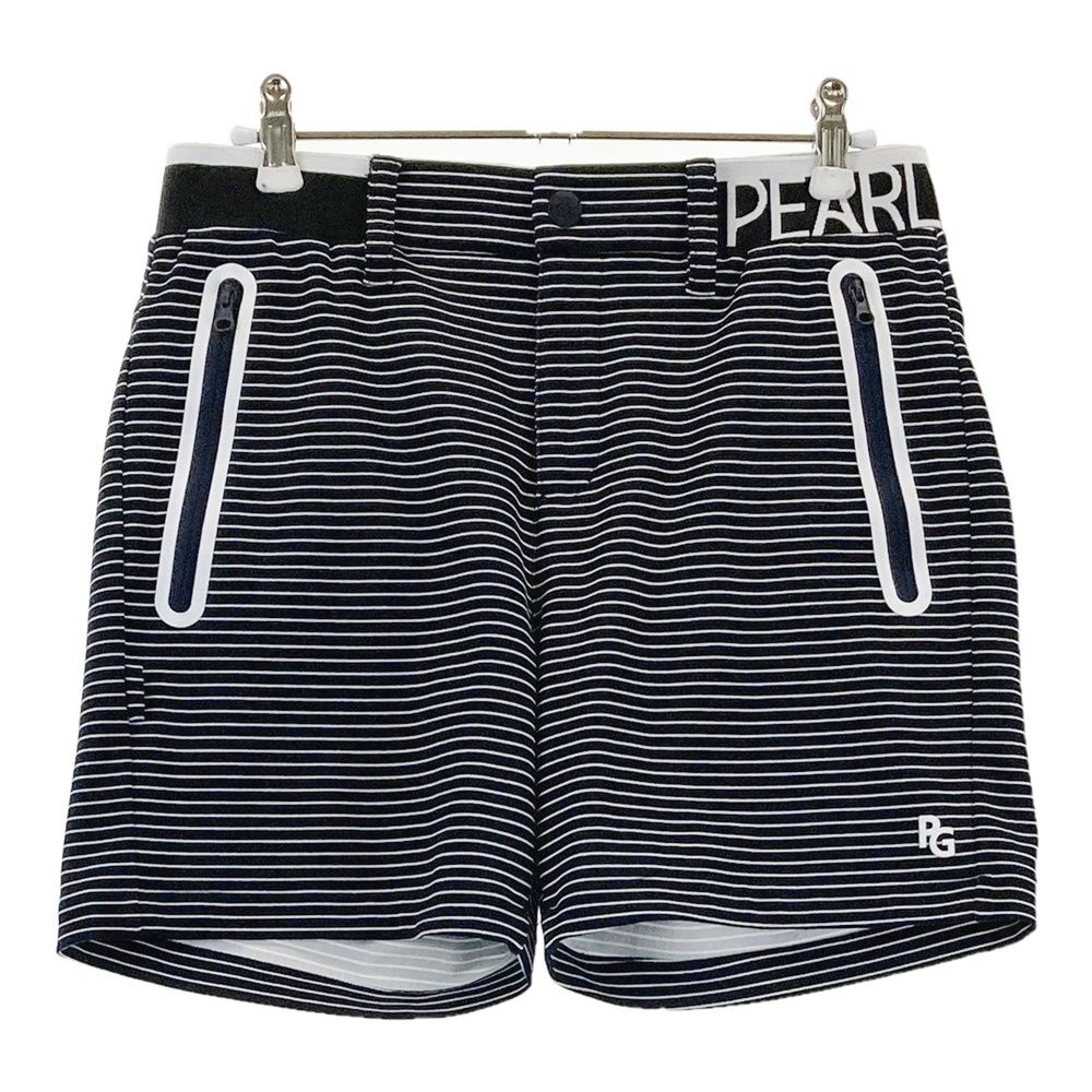 パーリーゲイツ】パンツ 6 グリーン 綿 ゴルフ ストレート プリント