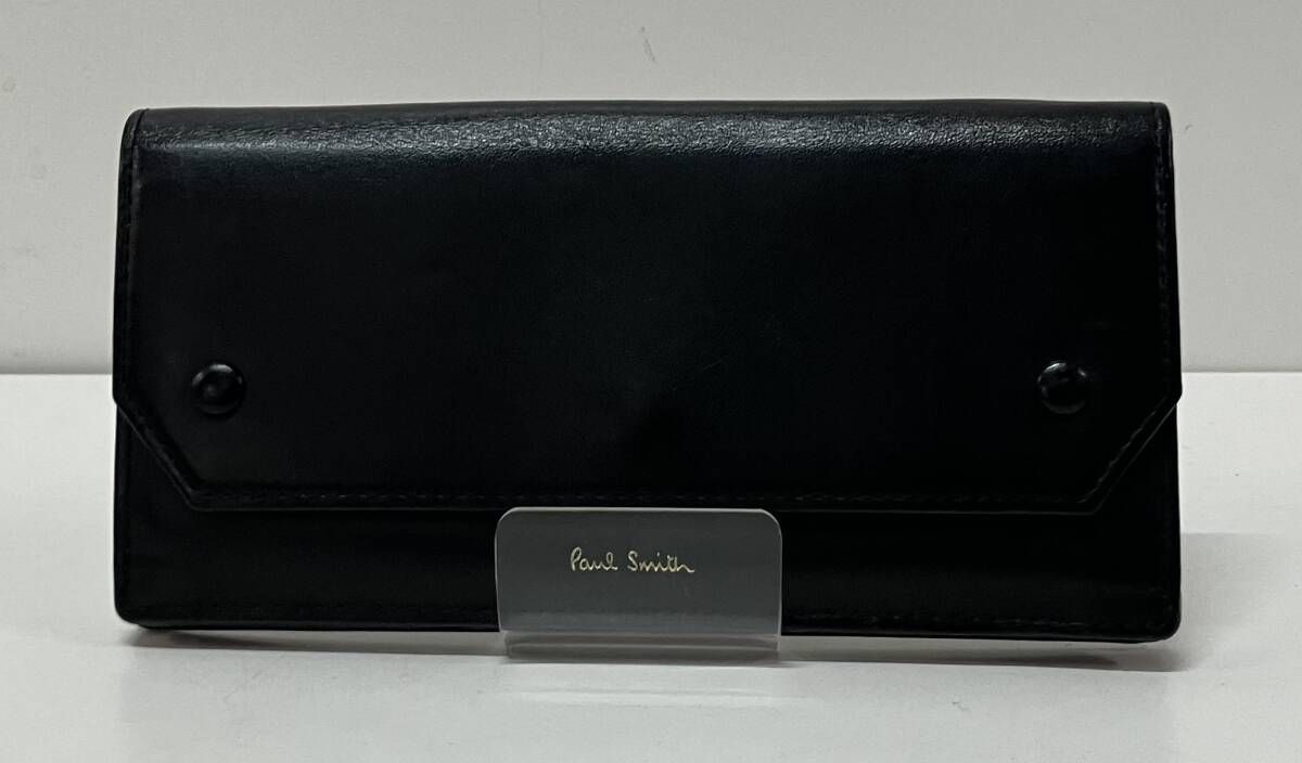 PAUL SMITH ポール スミス コンサティーナ ブラック 長財布