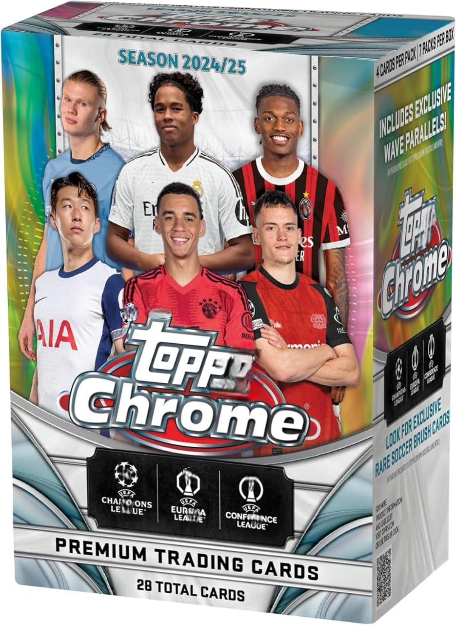 2025 25 Topps Chrome UCC – VALUE BOX トップス クローム ウェファ クラブ コンペティション バリューボックス 並行輸入品