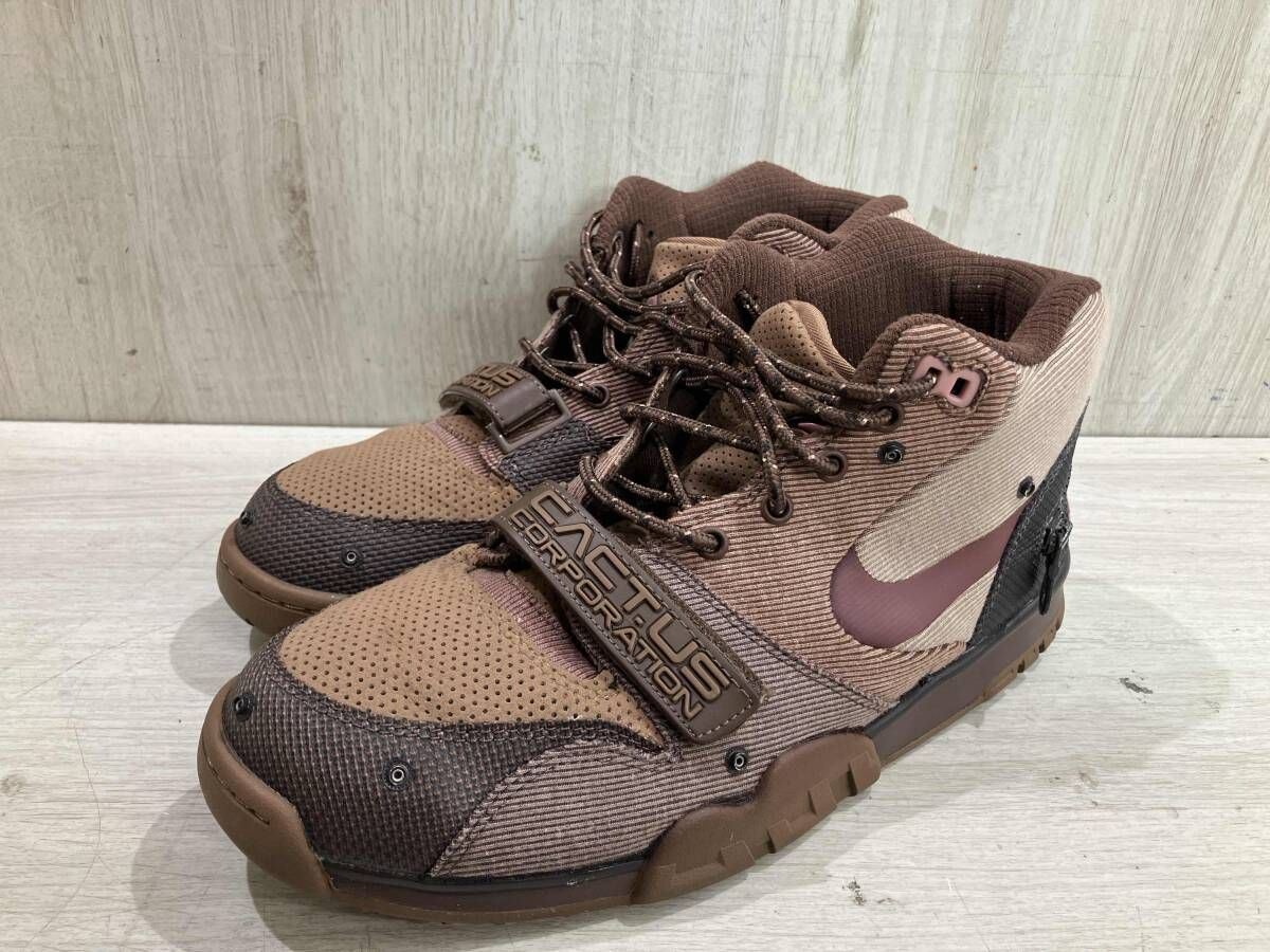 通年 NIKE AIR TRAINER 1 CJ ナイキ エア トレーナー 1 カクタスジャック TRAVIS SCOTT コラボスニーカー ストリート DR7515-200 27.5
