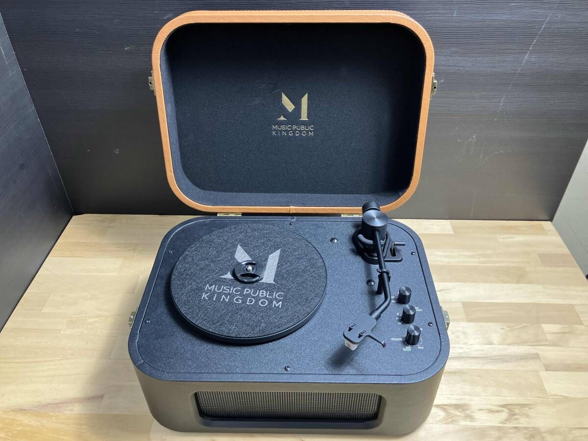 MPK ミュージックパブリックキングダム レコードプレーヤー Bluetoothスピーカー搭載 TT270