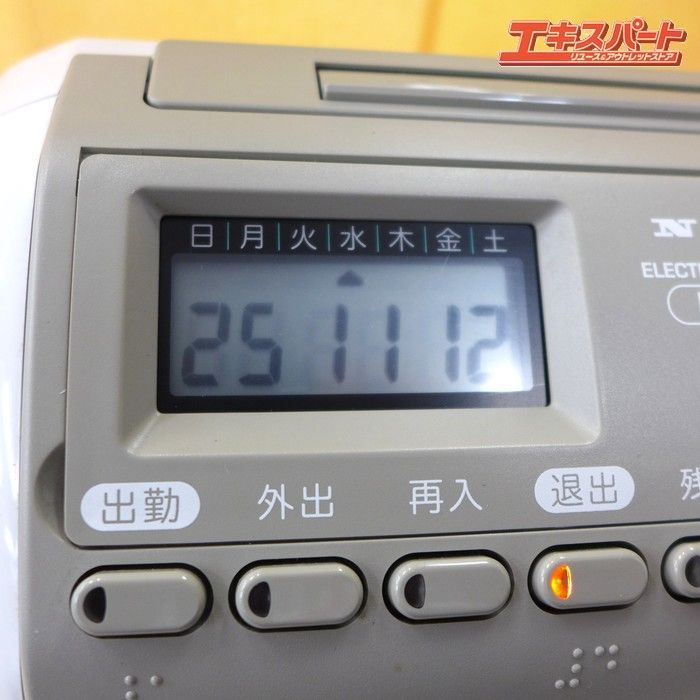 NIPPO NTR-2700 電子タイムレコーダー ニッポー NIPPO タイムレコーダー NTR-2700 タイムカード100枚