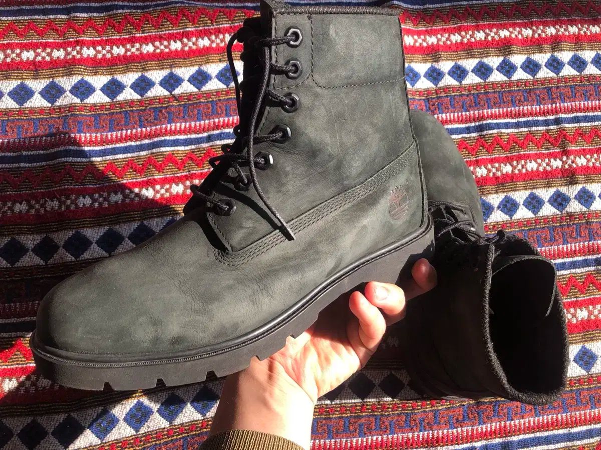 Timberland 6インチ ブラック ブーツ 270