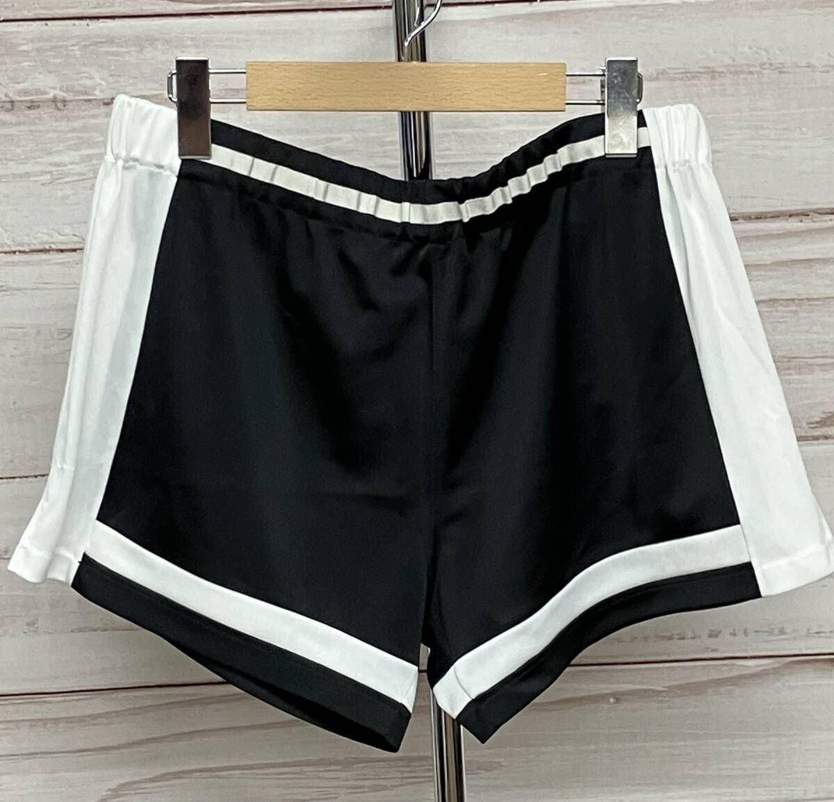 Maison Martin Margiela10 メゾン マルタン マルジェラ10 その他ハーフパンツ メンズサイズL ブラック-ホワイト系