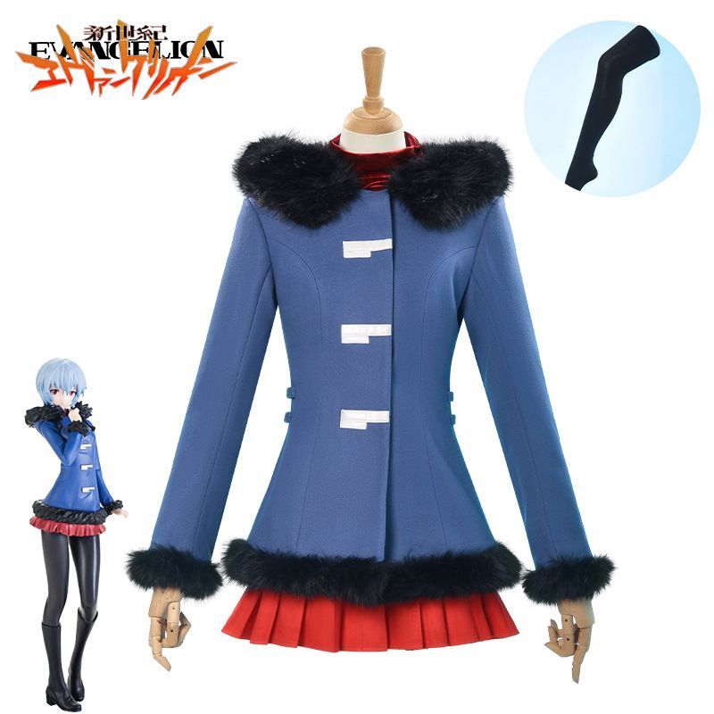 エヴァ 綾波レイ コスプレ 冬服 セットアップ