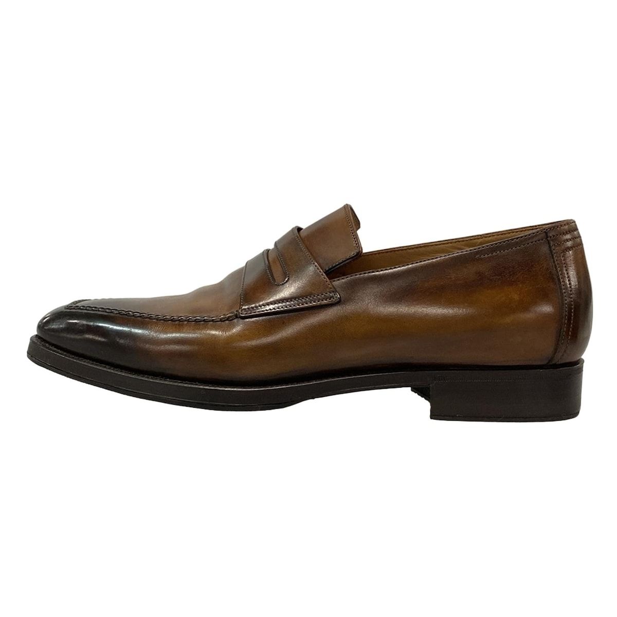 berluti(ベルルッティ) ローファー 7 1/2 メンズ美品 - ダークブラウン