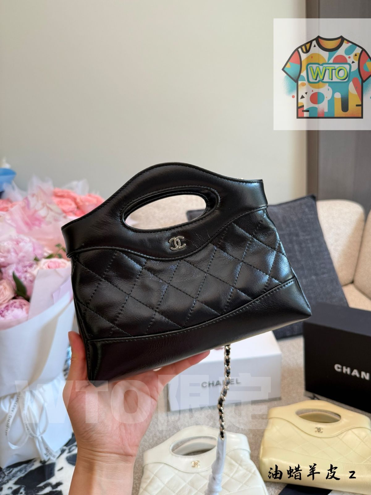 WTO通販 Chanel シャネル 31バッグナノシリーズ 油 皮で耐久性に優れる1-WTO輸入-XXM75