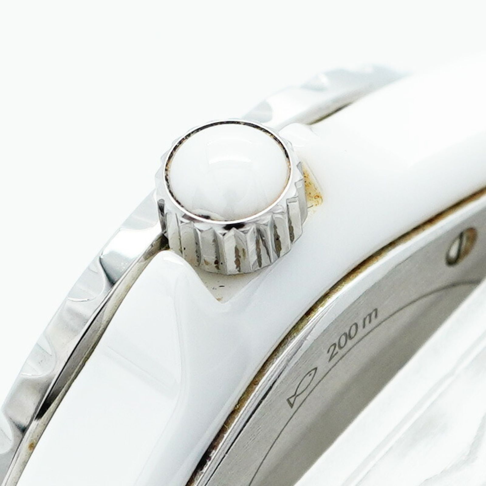  シャネル J 12 H 0968 白文字盤腕時計 レディース 腕時計(クォーツ) 腕時計(アナログ)