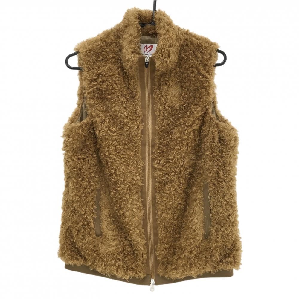 マスターバニー ファーベスト ライトブラウン レディース 2 L ゴルフウェア モデル MASTER BUNNY EDITION