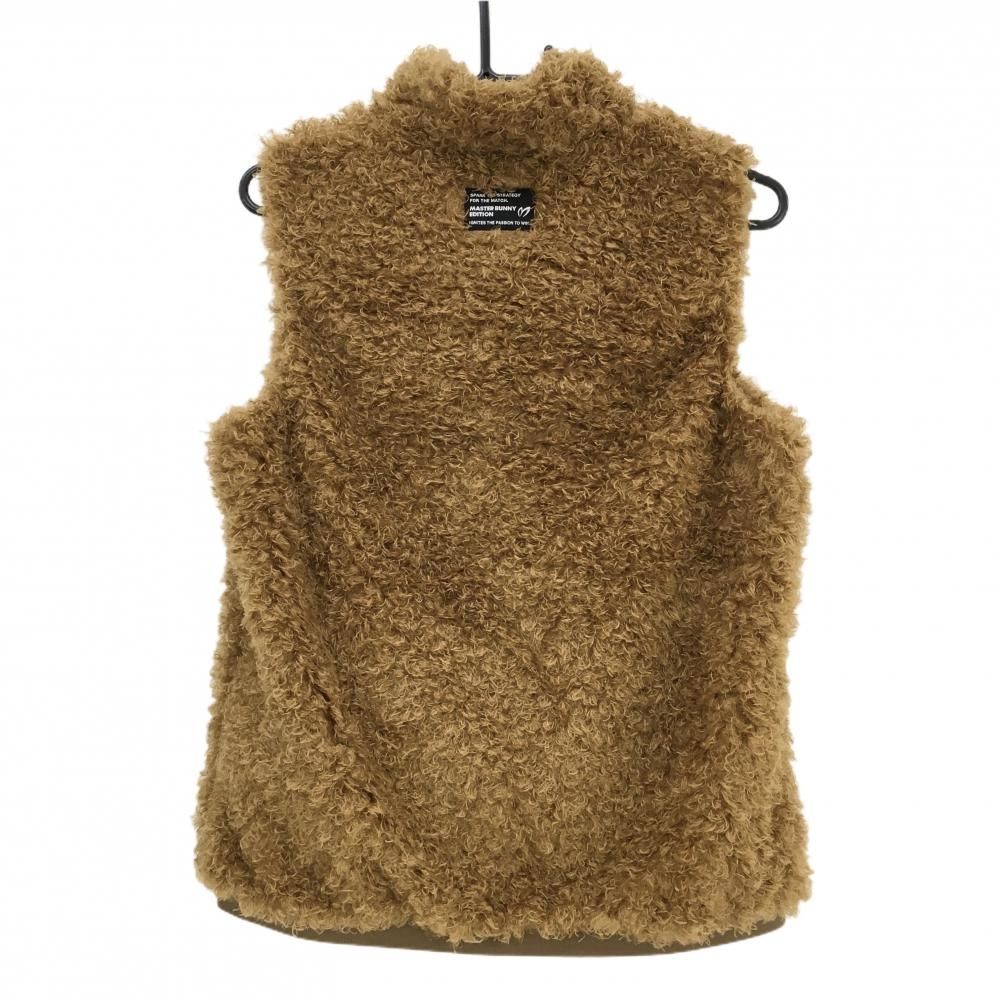 マスターバニー ファーベスト ライトブラウン レディース 2 L ゴルフウェア モデル MASTER BUNNY EDITION