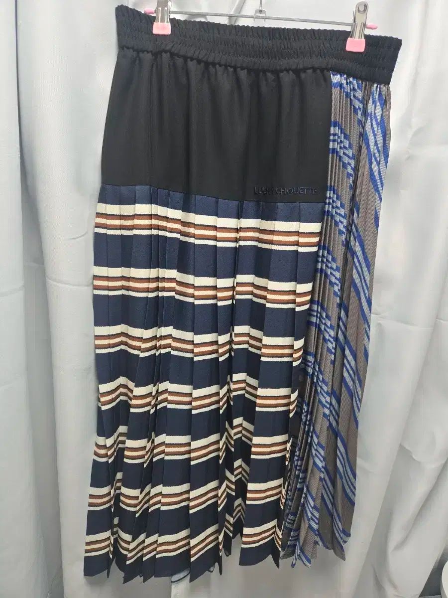 LUCKY CHOUETTE ラッキーシュエトゥ ストライプ プリーツ スカート