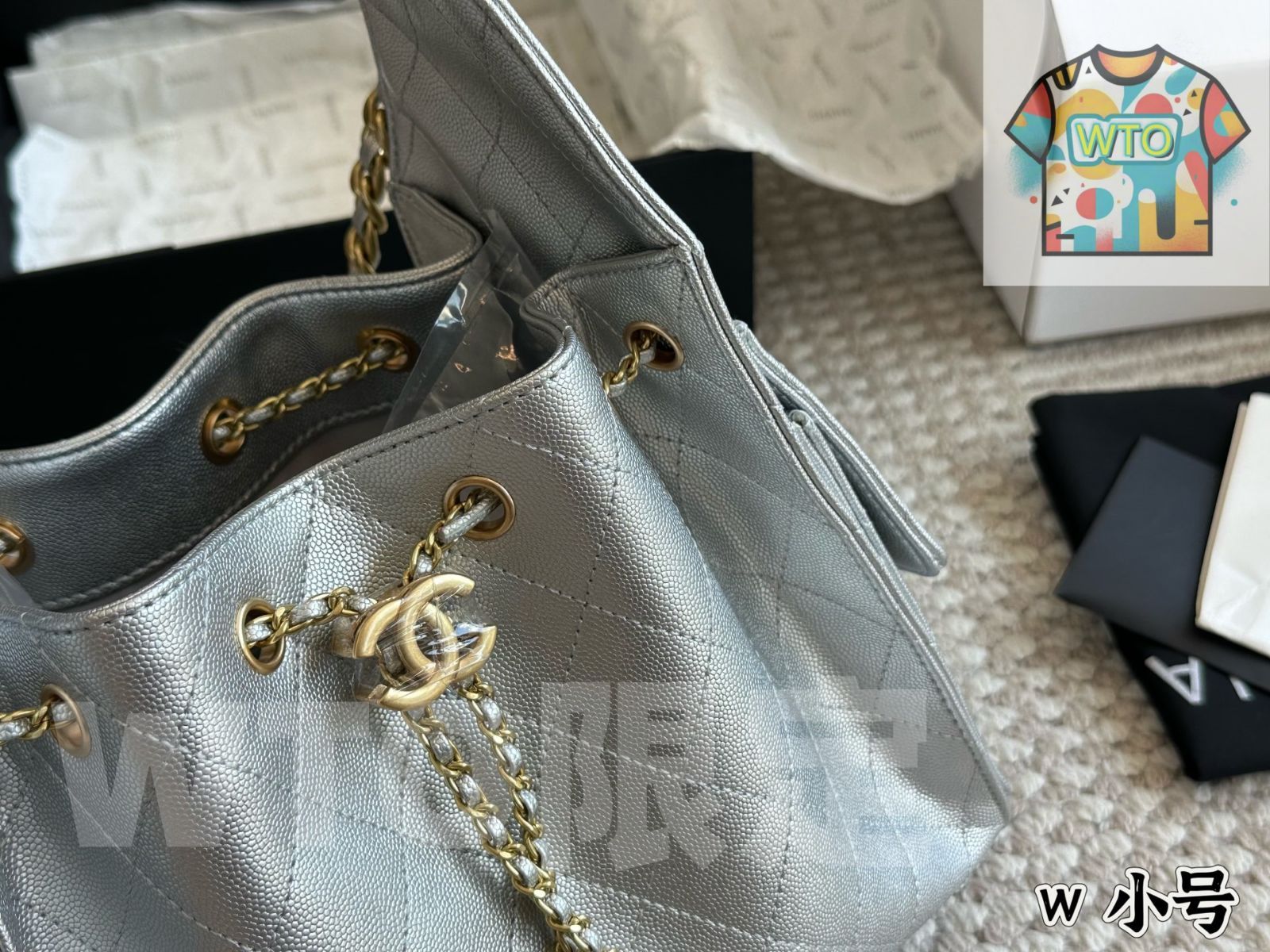 WTO通販 Chanel シャネル 25sホボシリーズ キャビアレザーで細かい質感と耐久性を兼ね備える1-WTO輸入-DUG75