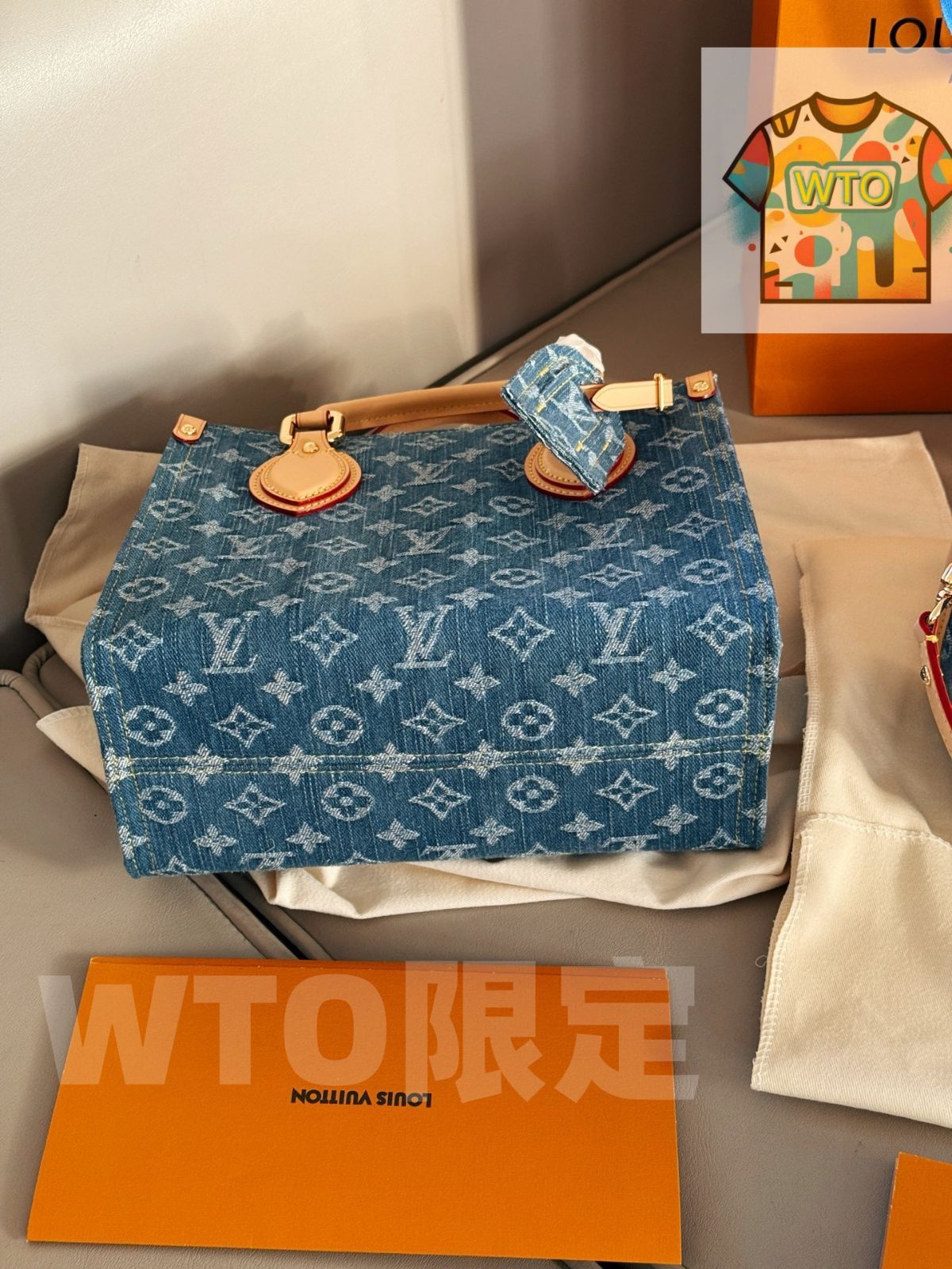 デニム素材で優雅さを演出1-WTO輸入-YIU