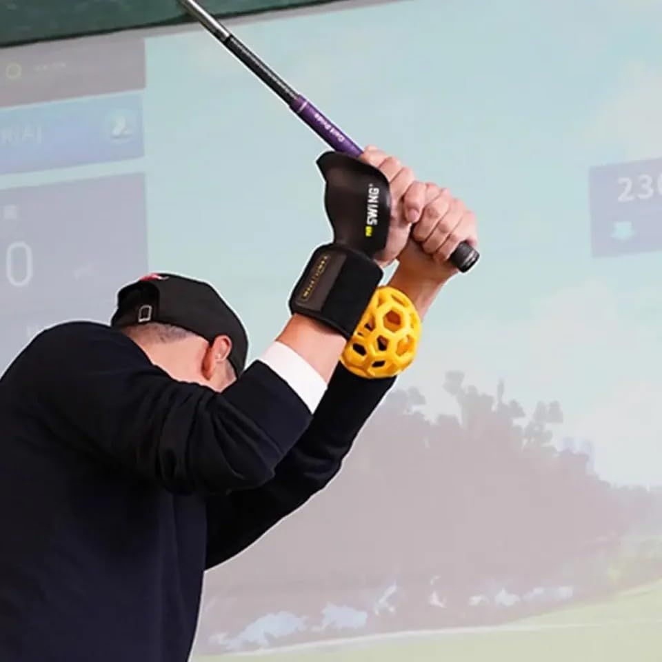 ULS NORK ゴルフ練習器具 PRO SWING 背屈 矯正 三角 大幹 スイング練習器具 黄色 黒色 420e7370 WWW_OPDRERGINERDOGAN_COM