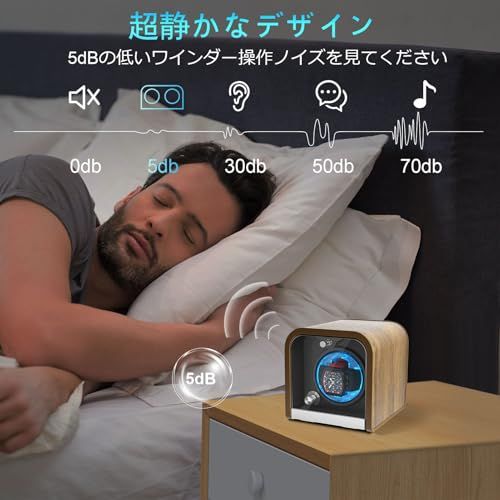 ロレックス用1スロットウォッチワインダー