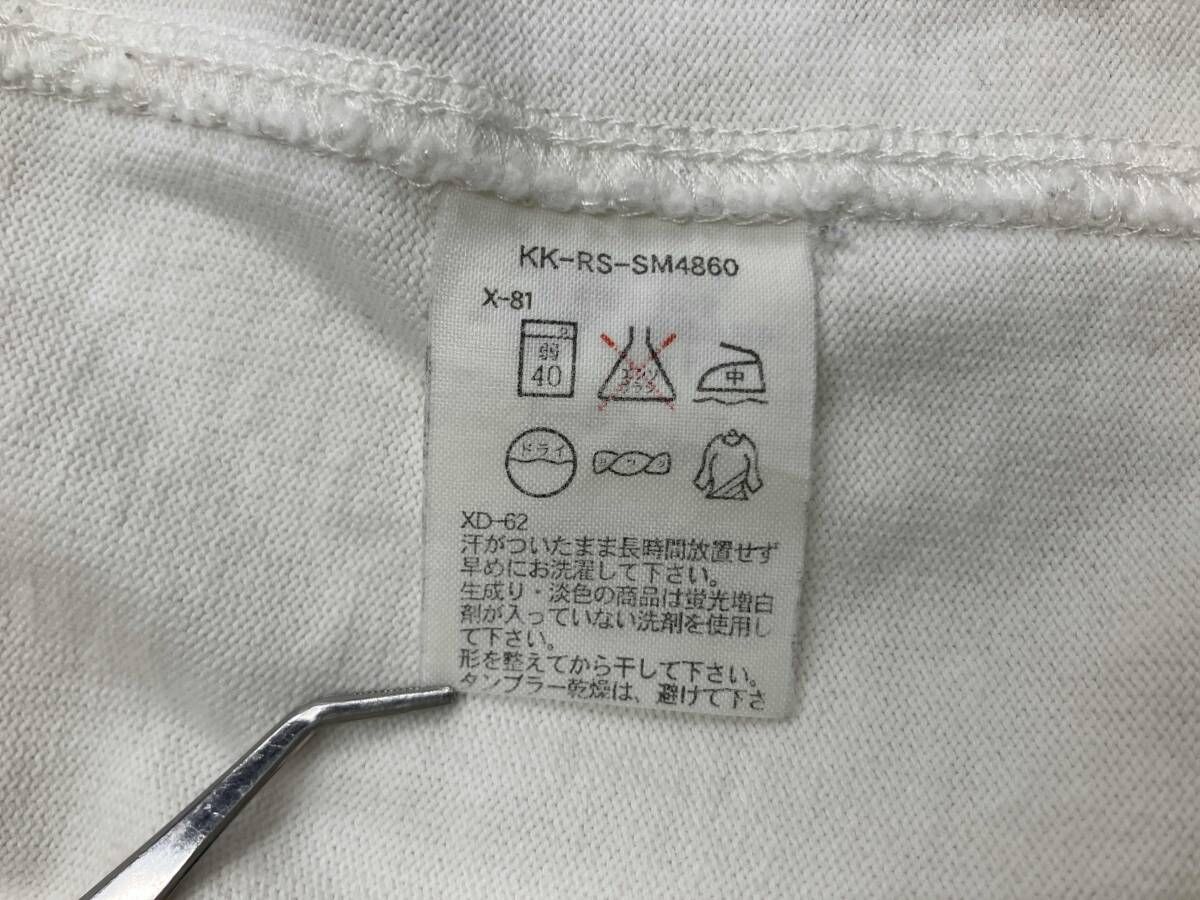  RALPH LAUREN 半袖シャツ POLO SPORTS ポロスポーツ KK-RS-SM 4860 ベースボールシャツ Lサイズ 生成 ユニフォーム(練習着) ウェア