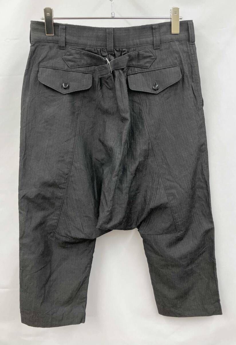 JUNYA WATANABE MAN ジュンヤワタナベ マン サルエルパンツ WI-P008 クロップド丈 ウール混 M グレー 通年