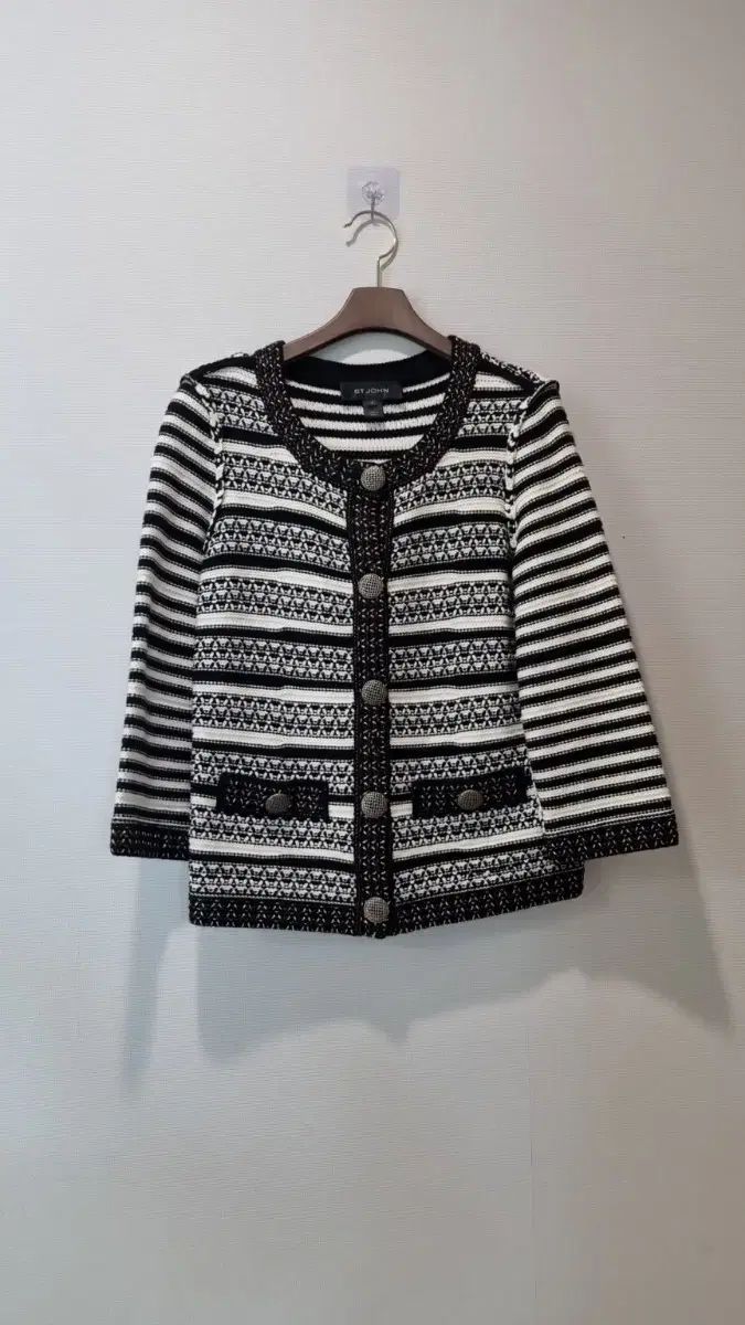 SAINT LUIS セントルイス ジョン ST JOHN ツイード ニット ジャケット