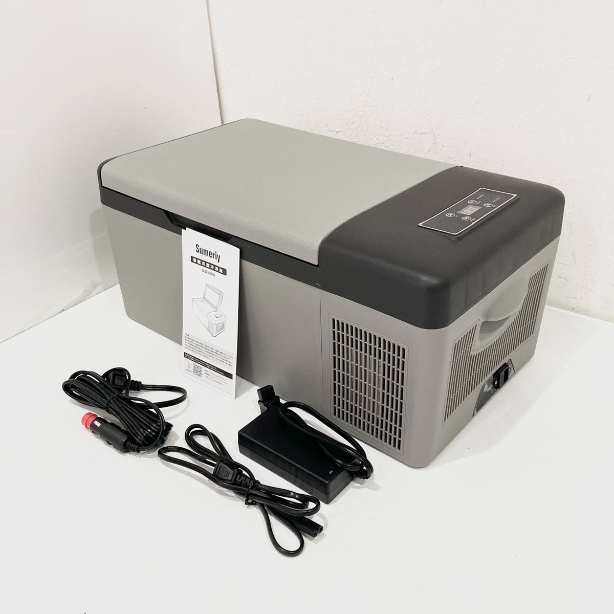 動作良好 完品 車載 冷蔵冷凍庫 K 3 GREY 20℃～20℃ 急速冷凍 18 L 30 L選択可 2 WAY電源 DC 12 V 24 AC 100 静音 ポータブル キャンプ 車中泊 クーラーボックス