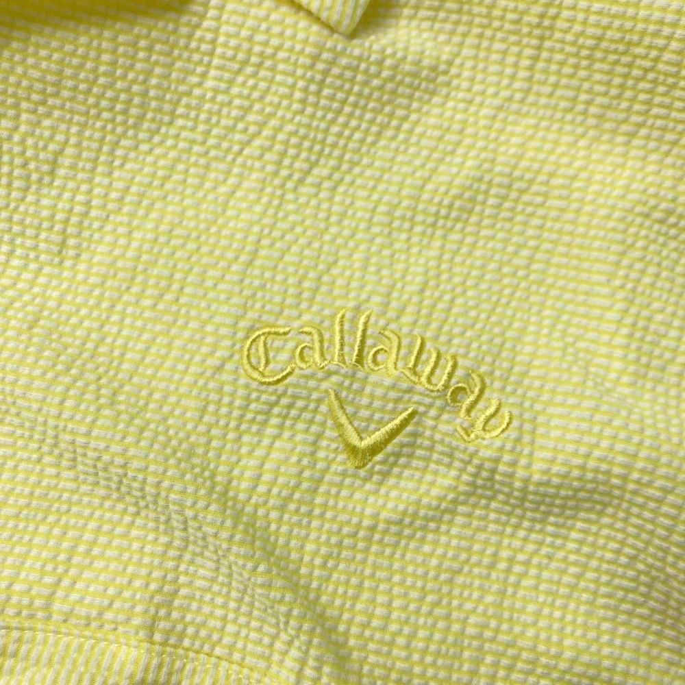 サイズ：L CALLAWAY キャロウェイ 2024年モデル 半袖ポロシャツ 総柄