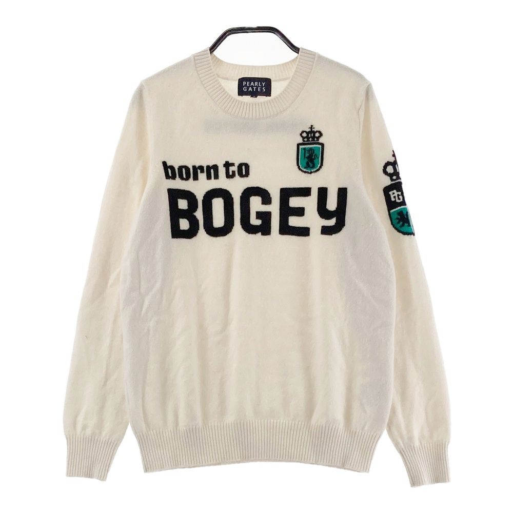 サイズ：0 PEARLY GATES パーリーゲイツ カシミヤ ニットセーター