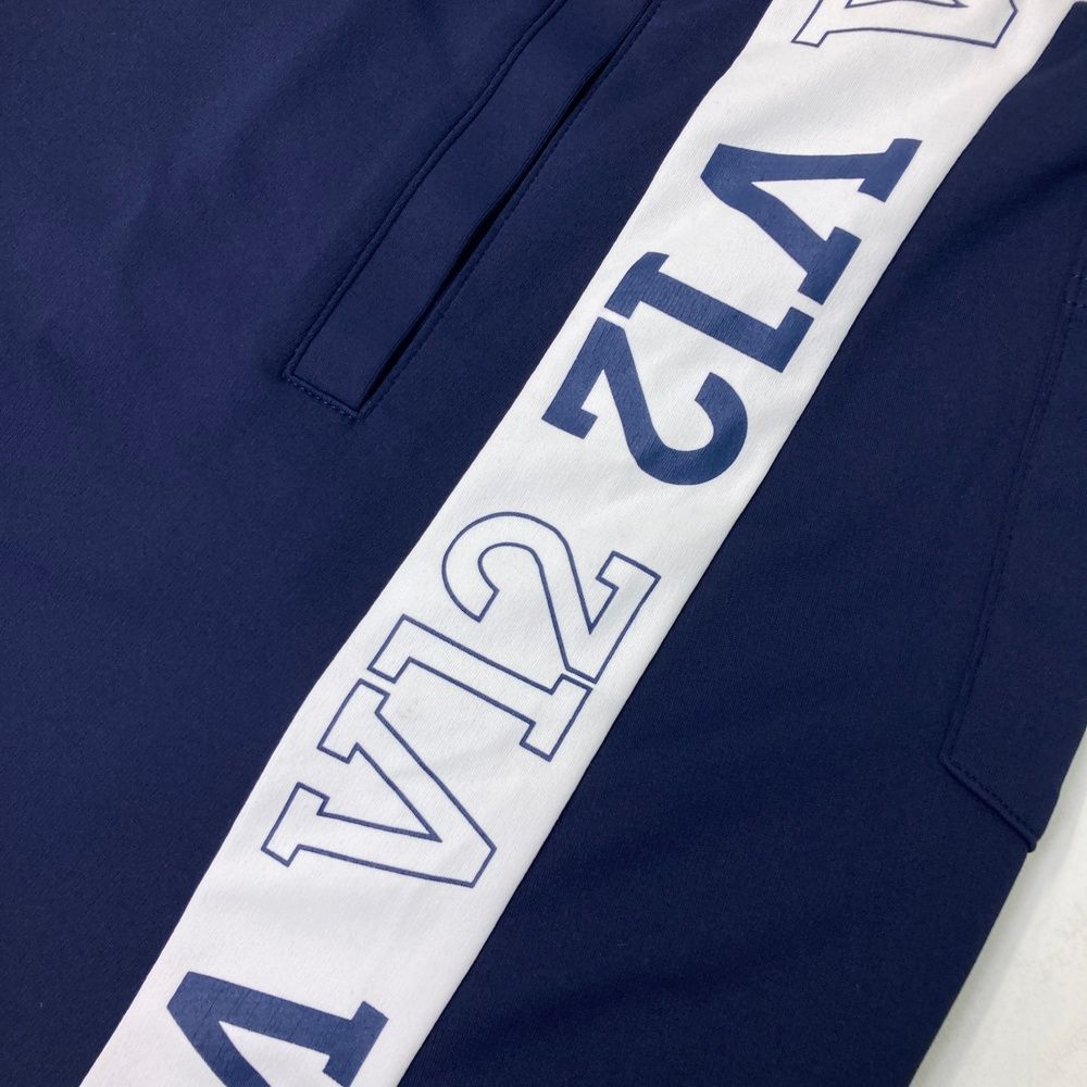  サイズ 1 V 12 ヴィトゥエルヴ 半袖ワンピース ネイビー系 ゴルフウェア レディース ストスト ワンピース レディースウェア