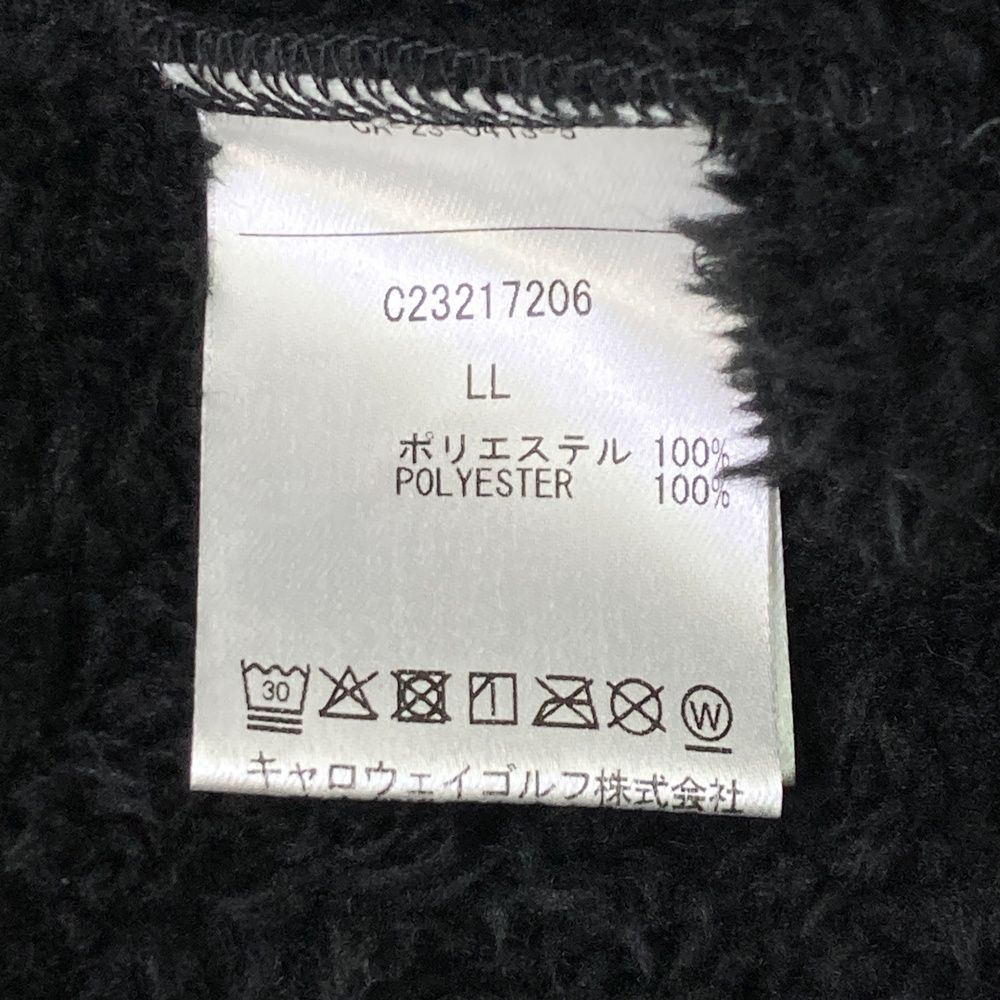 ボアジップジャケット ブラック系