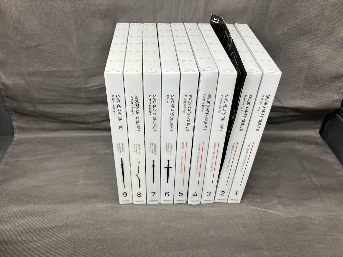 全9巻セット ソードアート オンラインⅡ 1 9 完全生産 版 Blu-ray Disc