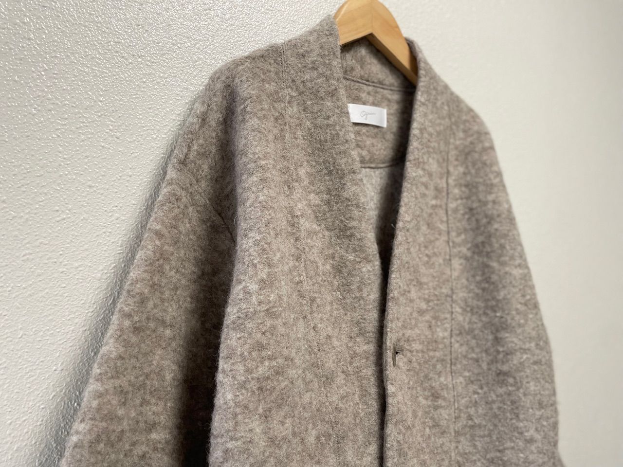 2024AW grin グリン / スライバーウール ラフジャケット 楽天