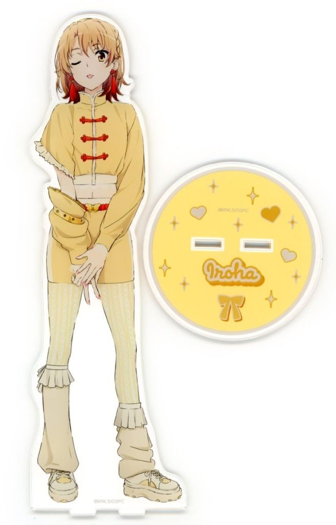 中古】アクリルスタンド・アクリルパネル 一色いろは 描き下ろし