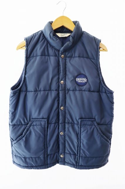 テンダーロイン TENDERLOIN 15AW T-NRA VEST PRIMALOFT プリマロフト 中綿 ベスト S ネイビー ブランド古着ベクトル 251112