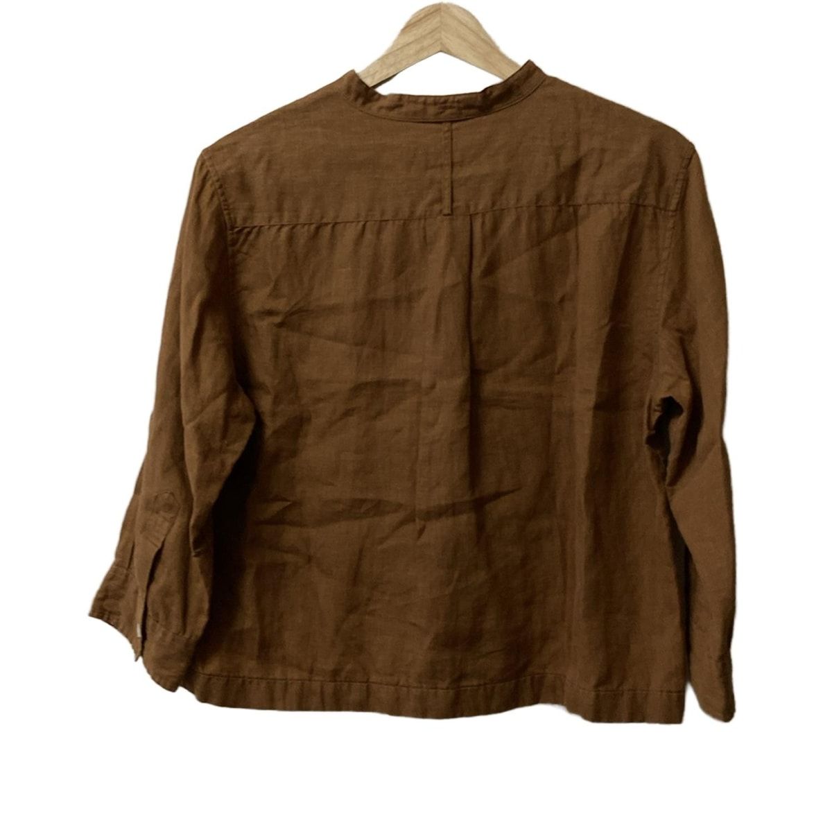 マーガレットハウエル 七分袖シャツブラウス