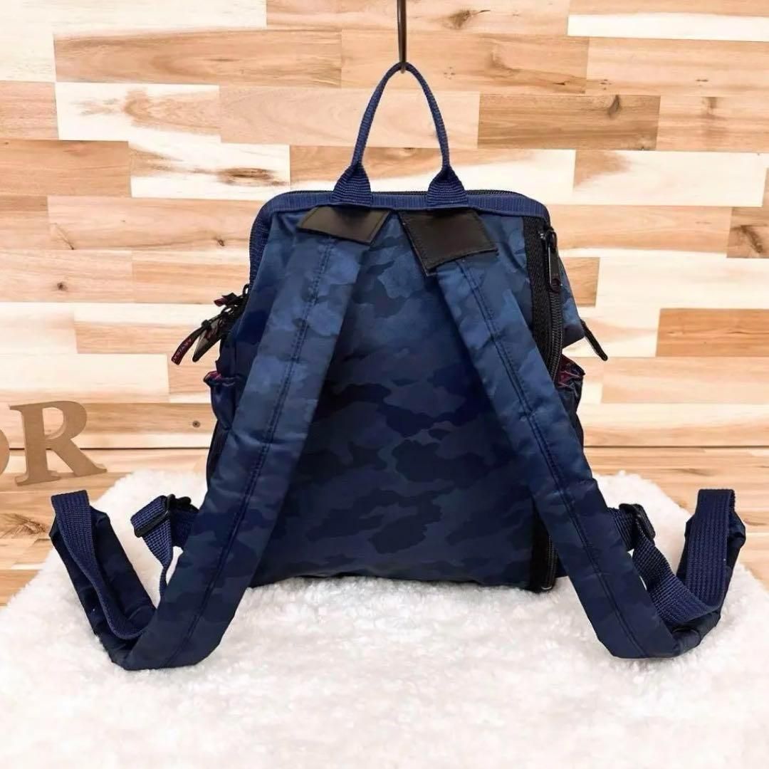  アルティザン-アーティスト ワイド オープン リュック 迷彩 カモフラ 紺ネイビー バックパック リュック バックパック バッグ