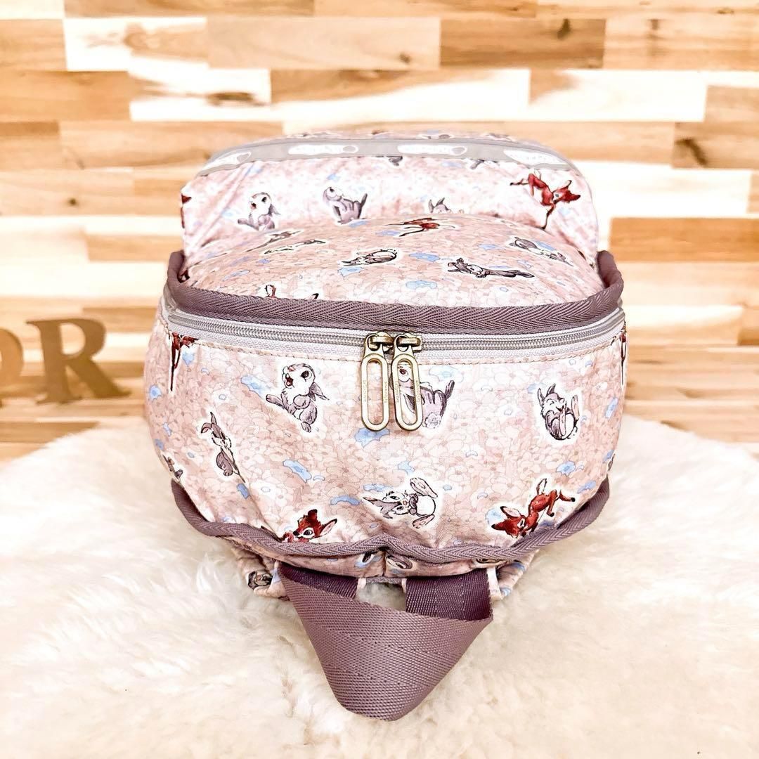  レスポートサック×ディズニー コラボ とんすけ バンビ リュック A バックパック ベージュ リュック バックパック バッグ