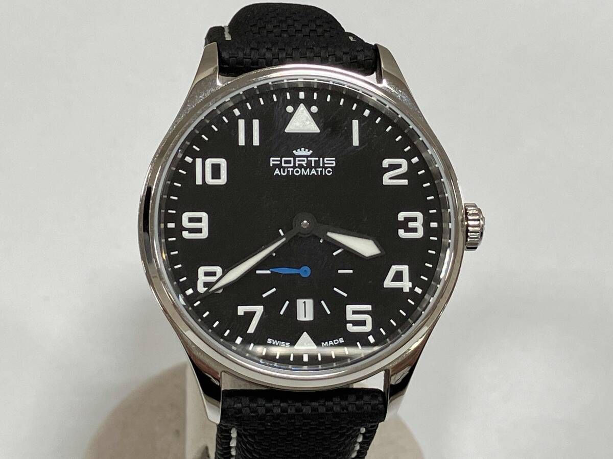 FORTIS 901.20.165 デイト 黒文字盤 時計