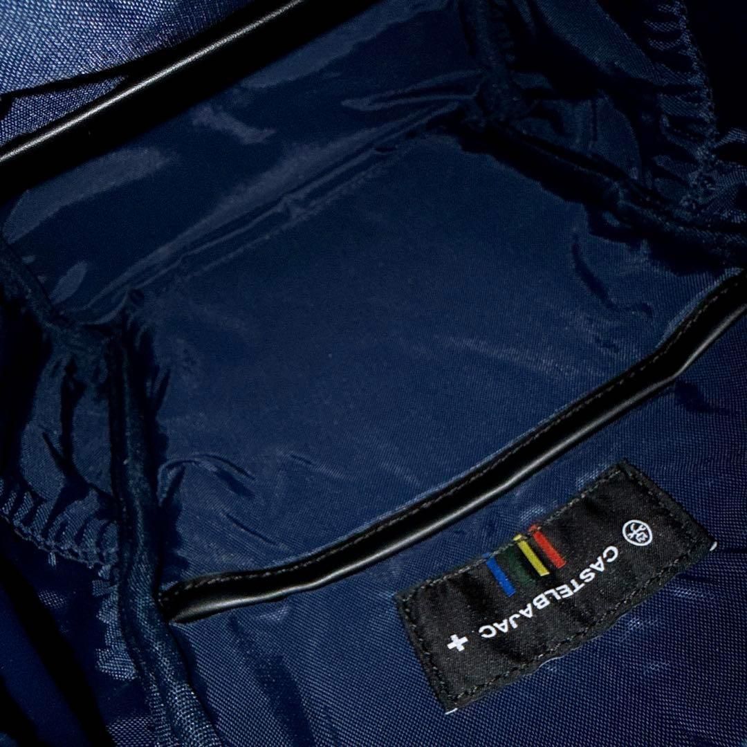 リュック 黒ブラック×白ホワイト