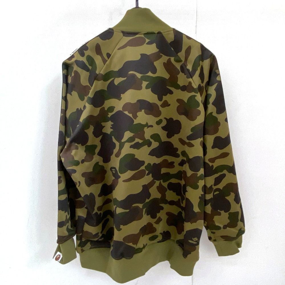 03w22019 A BATHING APE アベイシングエイプ 1ST CAMO RELAXED FIT TRACK JACKET トラックジャケット カモフラ柄 サイズM メンズ ストリート アウター