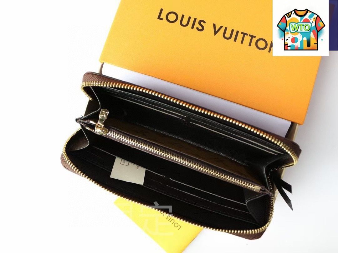 今日 Louis Vuitton ルイ ヴィトン ポルトフォイユ クレマンス 精緻優雅なデザイン モノグラムリバース帆布を採用-WTO輸入2 成長対応 通園用