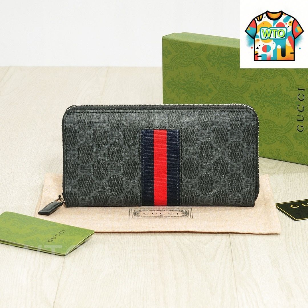 今日 Gucci グッチ シングルジッパーハンドバッグシリーズ オリジナルクロス×PVCを採用し触感に優れ-WTO輸入2