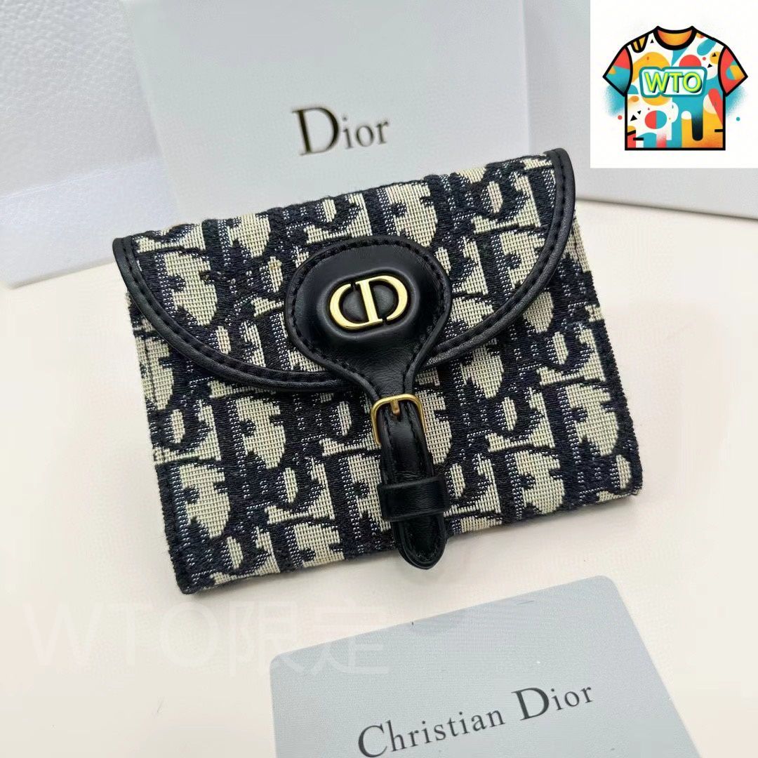 今日 Dior ディオール 最新ウォレットシリーズ 頭層牛皮を採用し精巧な仕上げに優れる WTO輸入2