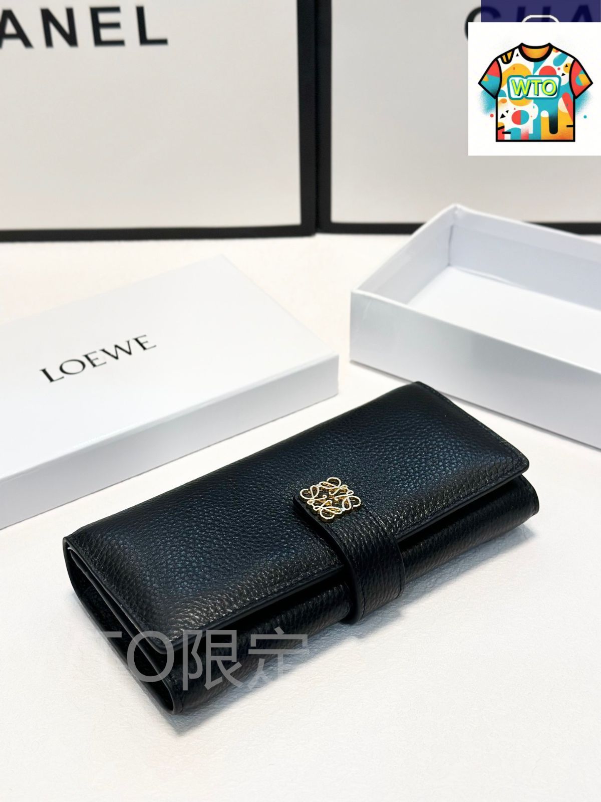 今日 Loewe ロエベ ロングウォレットシリーズ 牛皮を採用し精巧な仕上げを備える WTO輸入2