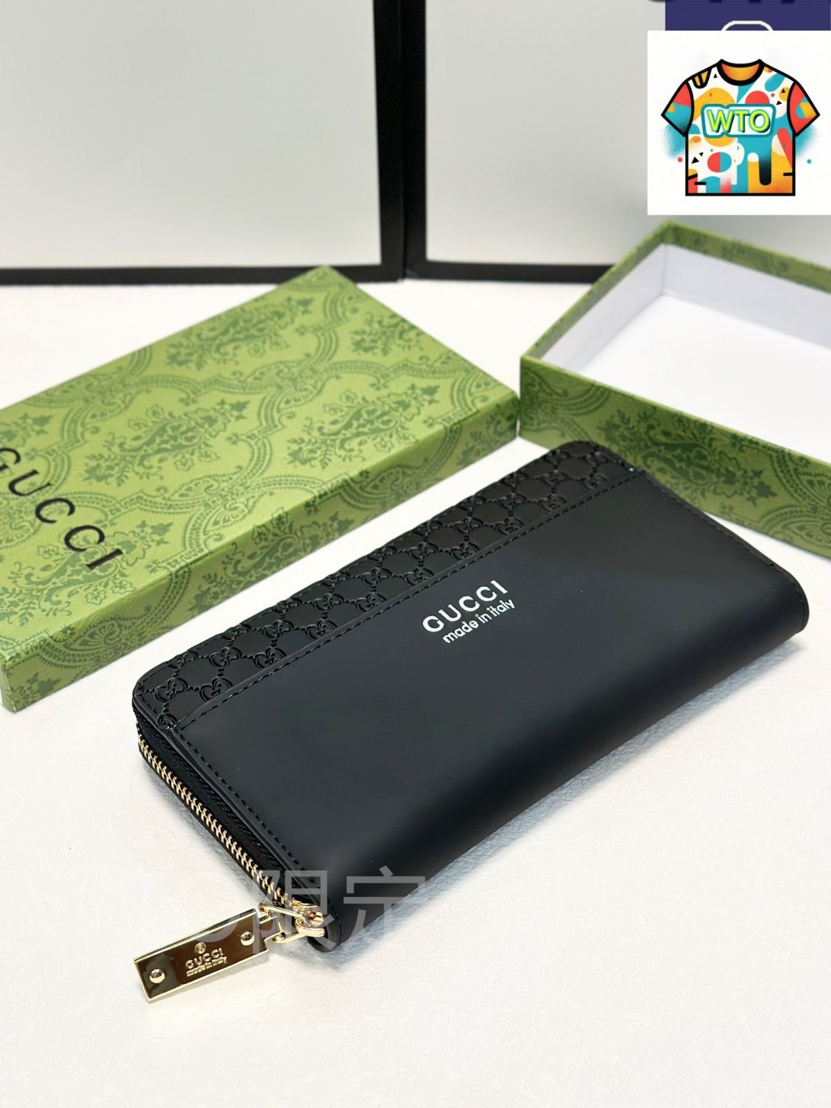 今日 Gucci グッチ ハンドウォレットシリーズ 原版スエード牛皮を採用する-WTO輸入2