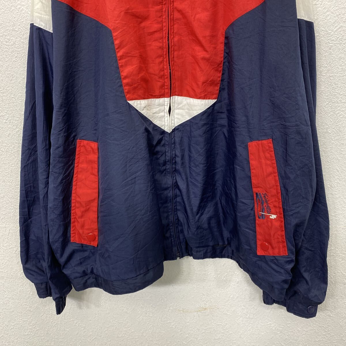 Wilson Staff ナイロンジャケット XL～ レッド ネイビー ホワイト