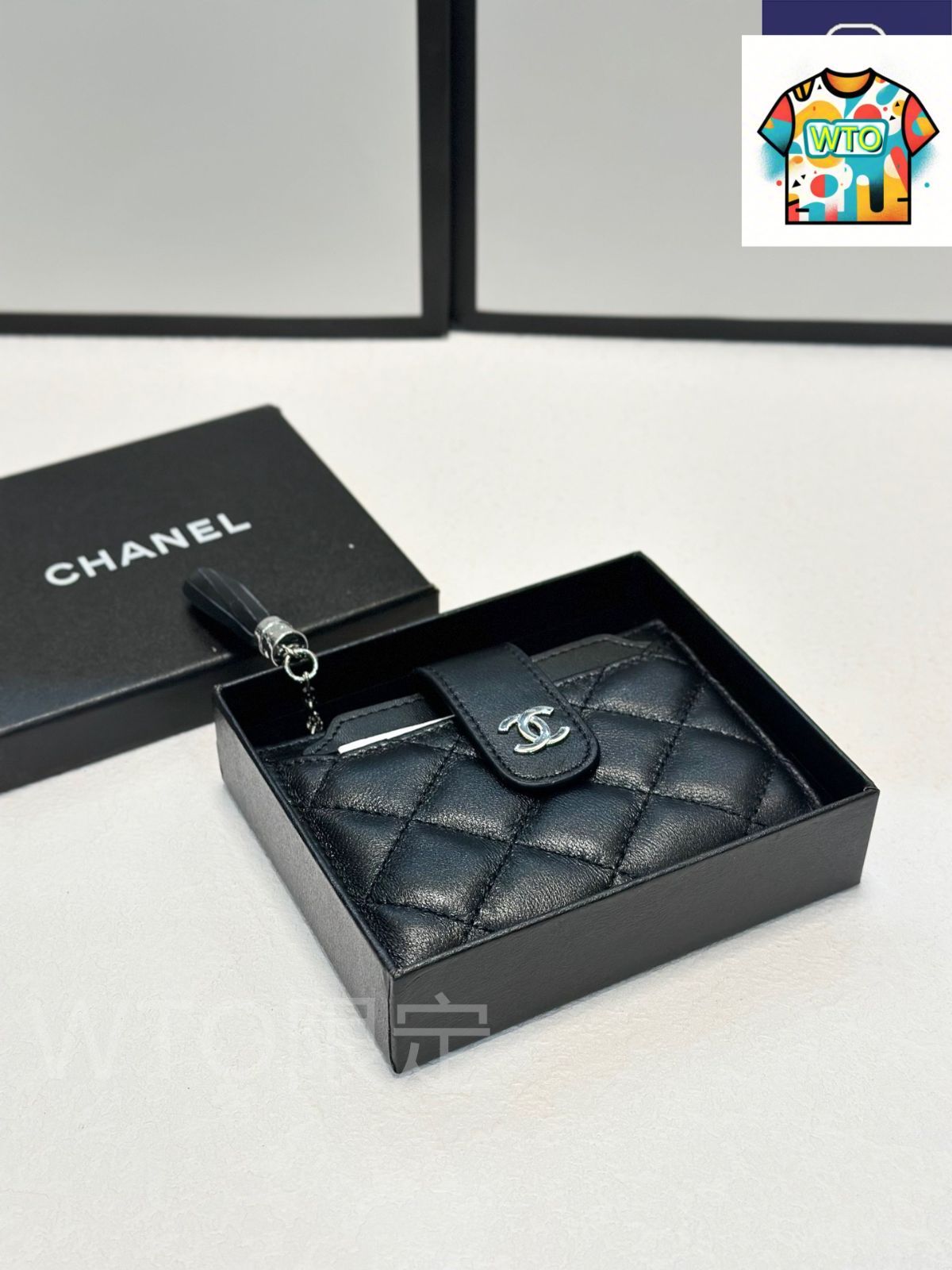 今日 Chanel シャネル 小銭入れ 頭層羊革を使用 精緻な仕上がり-WTO輸入2