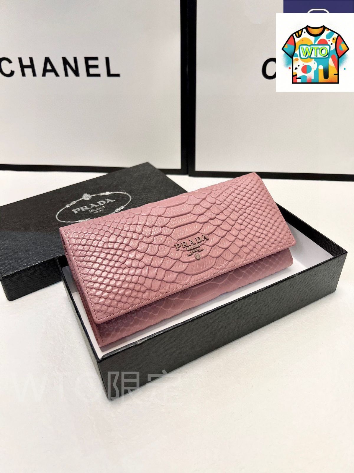 今日 Prada プラダ クラシック二つ折りウォレットシリーズ 精巧な仕上げに優れる-WTO輸入2