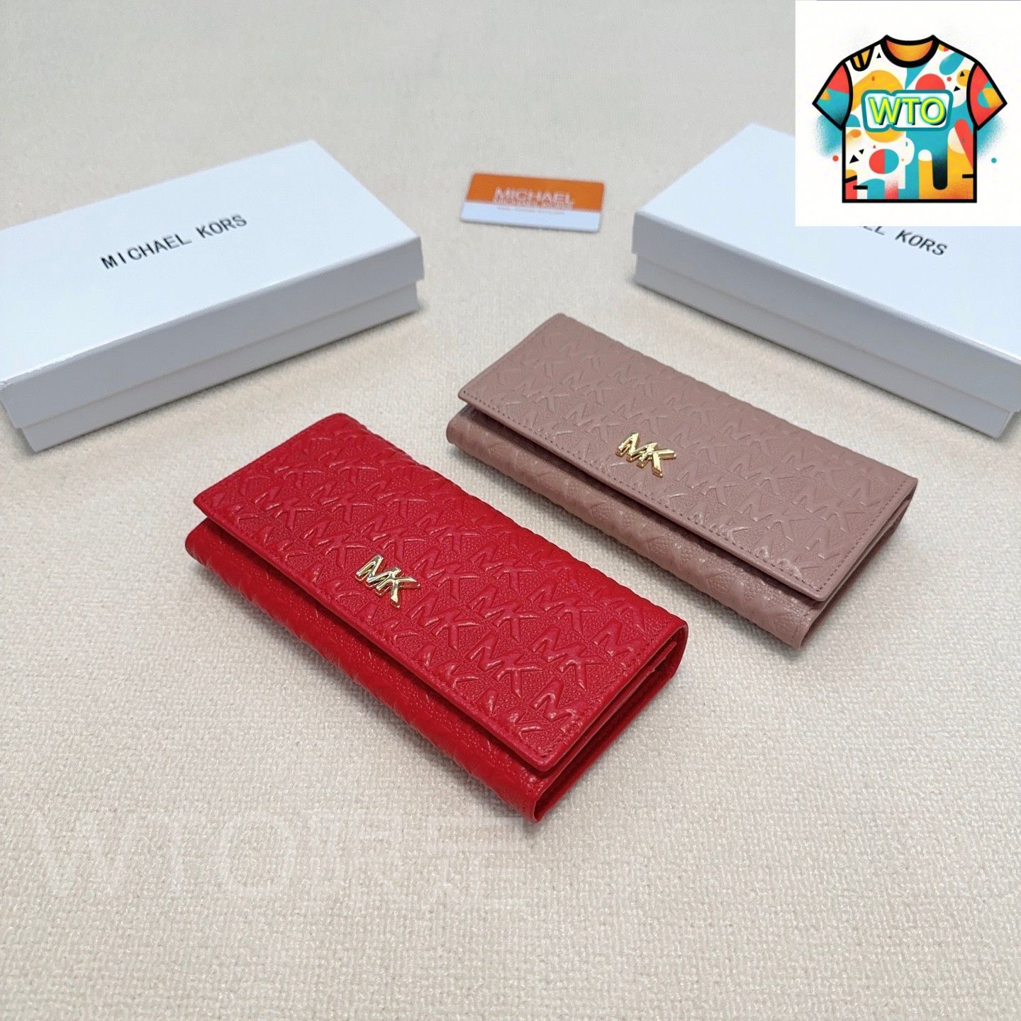 今日 Michael Kors マイケル コールズ ロングウォレットシリーズ 高品質牛皮を採用し触感に優れる-WTO輸入2