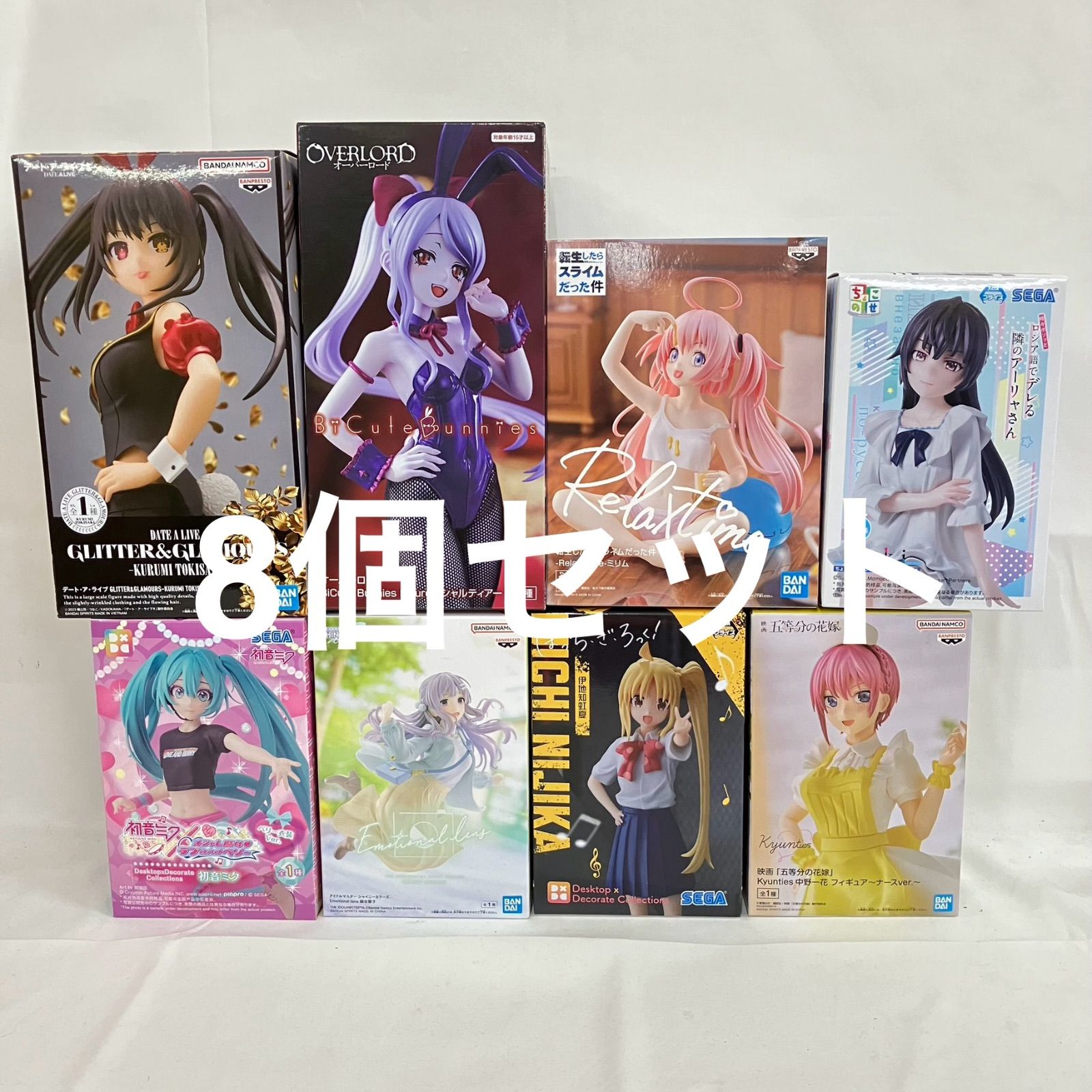 未開封 美少女 フィギュア まとめ 8個セット SFJ227 c107 - メルカリ