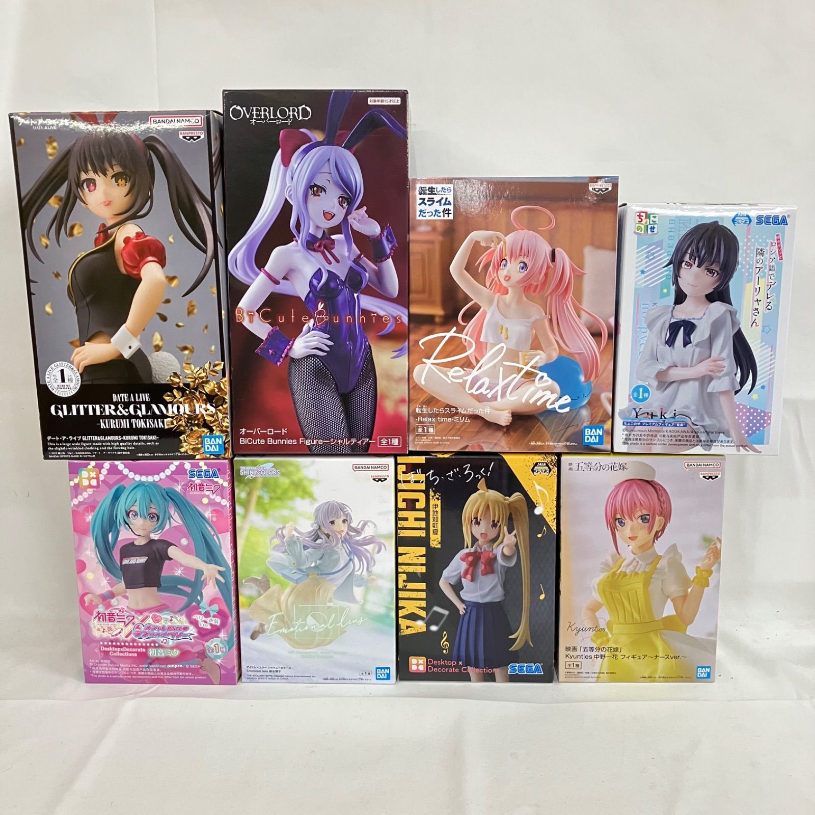 未開封 美少女 フィギュア まとめ 8個セット SFJ227 c107 - メルカリ